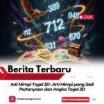 Arti Mimpi Togel 3D : Arti Mimpi yang Jadi Pertanyaan dan Angka Togel 3D
